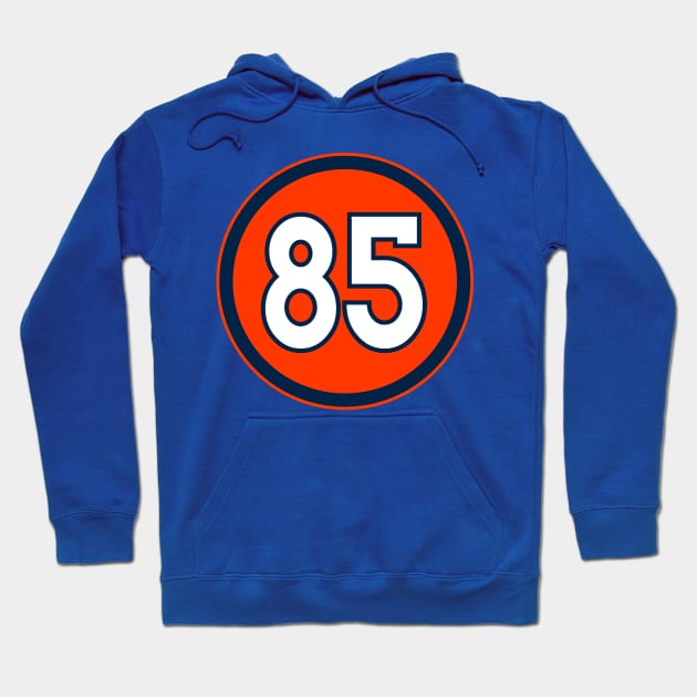 The Albert Okwuegbunam Number 85 Jersey Denver Broncos Hoodie by naesha stores